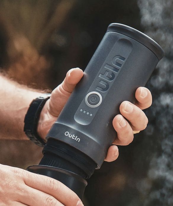 Кофеварка Outin Эспрессо везде и всегда Кофеварка для природы и дороги