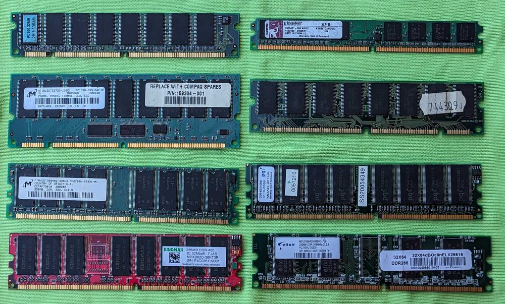 Стари рам памети,компютър и др.