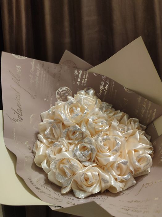 Атласные букеты навечно. Подари ей вечное счастье