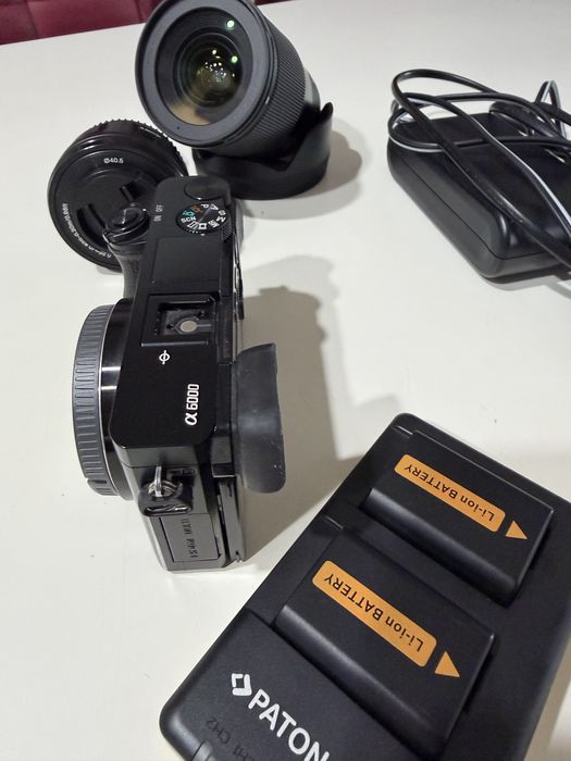 Sony a6000 + obiective (Sony, Sigma)