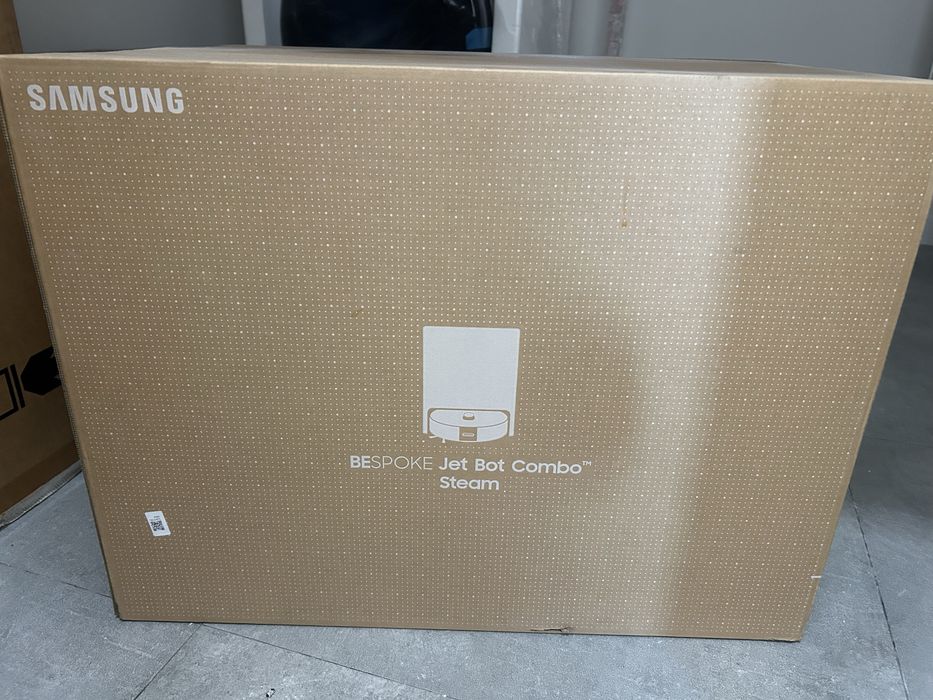 Робот пылесос Samsung Bespoke jet box combo steam.