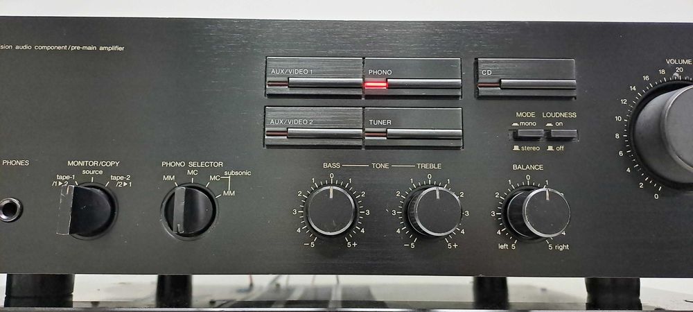 Denon PMA 500 V Amplificator – Servisat – Audiophile Phono MM/MC Japan