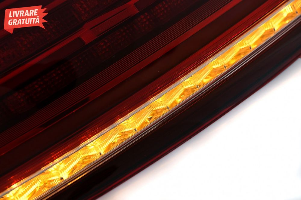 Stopuri LED VW Scirocco Hatchback 137 Mk3 (2008-2014) Rosu Semnal Dina