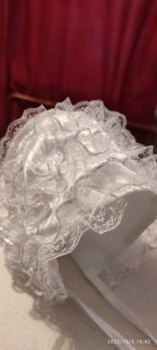 Детский  чепчик для девочек и мальчиков