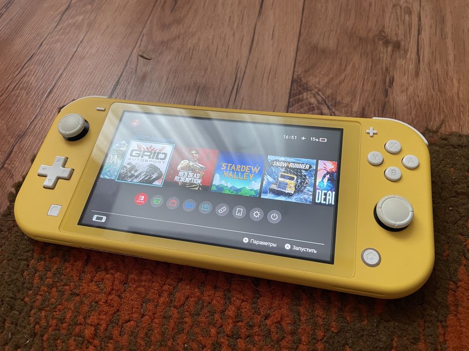 Nintendo switch lite, прошитый