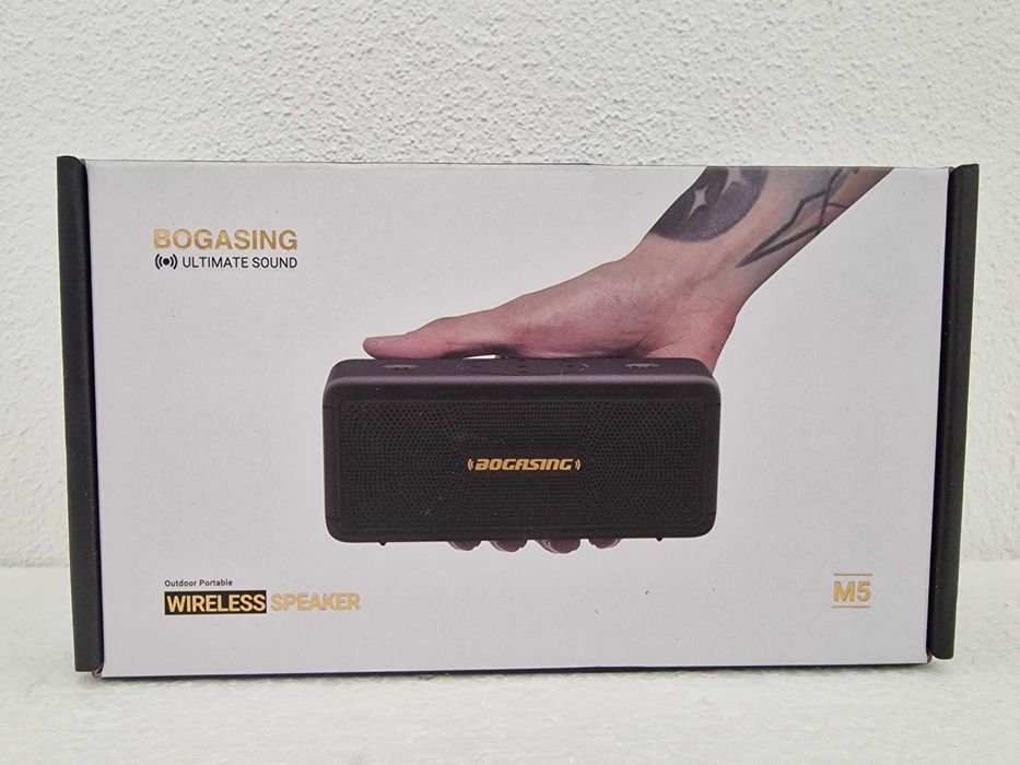 Boxa Portabila BOGASING M5 Bluetooth Speaker 40W Bluetooth