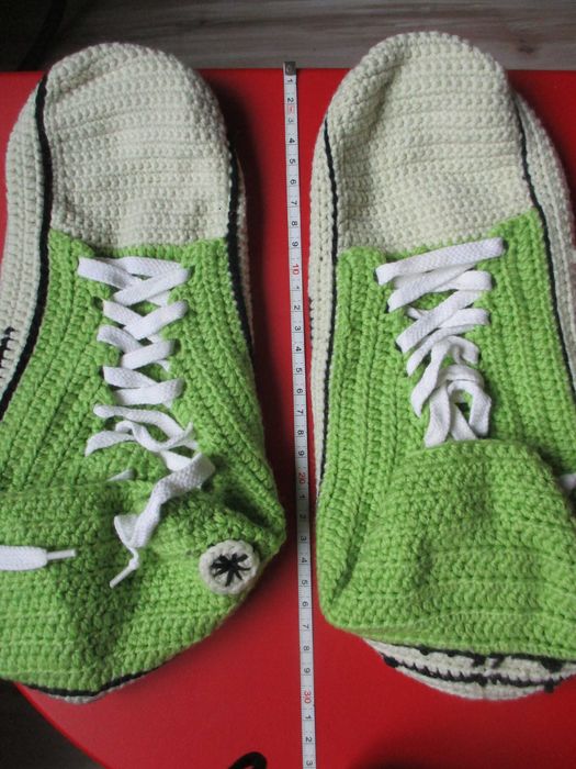 Оригинални терлици "маратонки" от памучна прежда