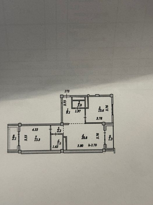 Продам квартиру район Нура