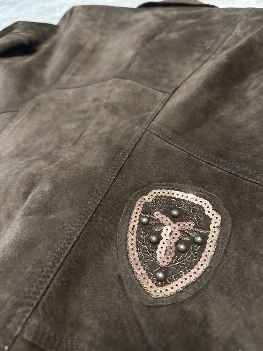 Замшевый пиджак