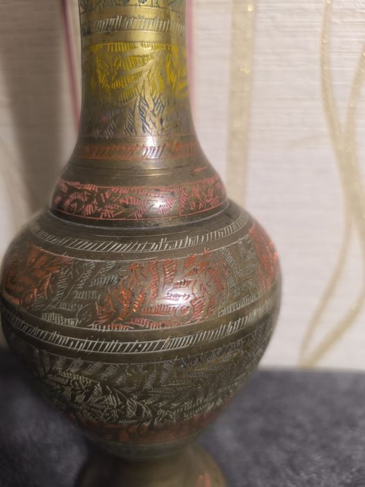 Ваза медная советская