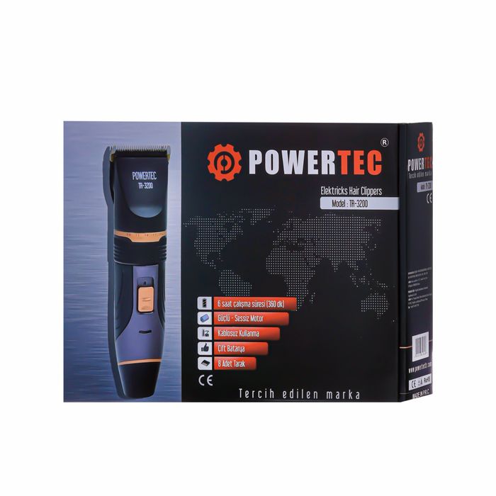 Професионална машинка за подстригване  Powertec TR3200