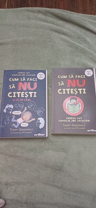 Două cărți din colecția cum sa faci sa nu citești.