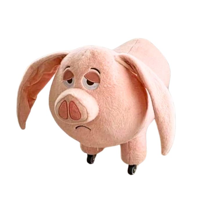 свинья игрушка каталка