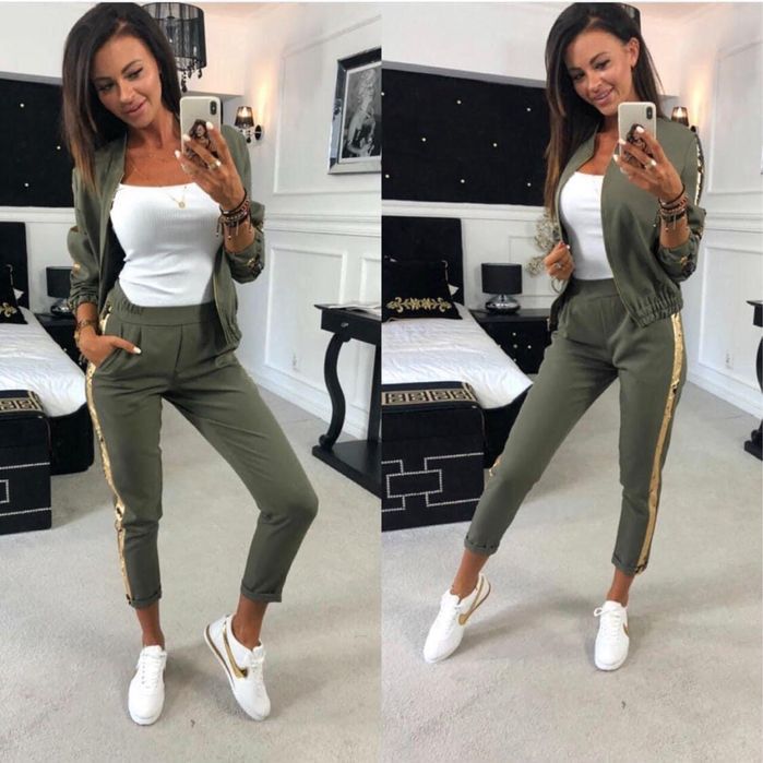 Trening & blugi & pulovere & cocolino & veste si haina blana de dama