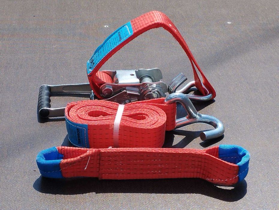 Chinga ancorare cu inel prindere peste roata