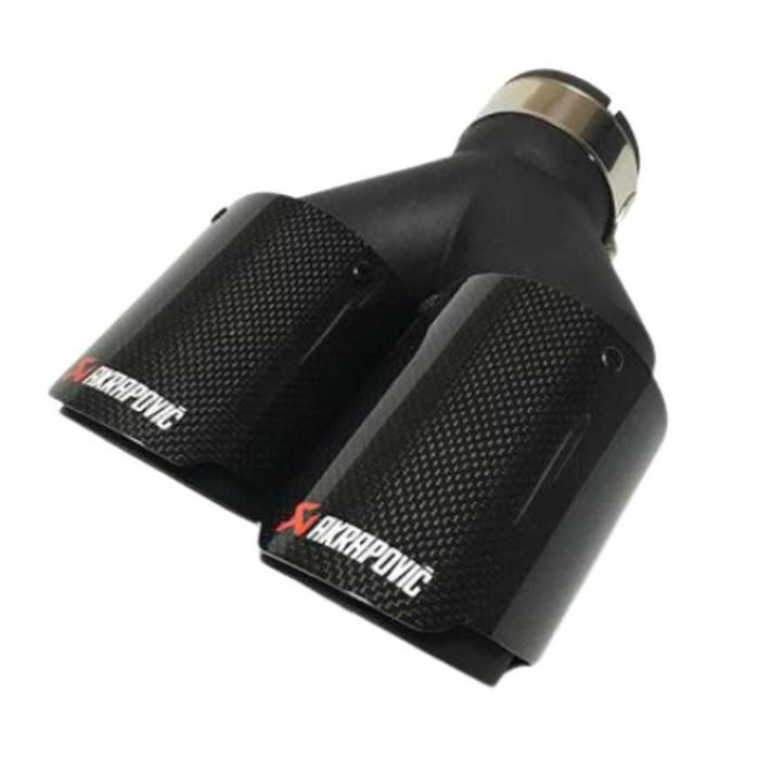Двойни Карбонови Накрайници Akrapovic за Ауспух – Вход 63мм | Изход – 89мм / 102мм НА СКЛАД!!