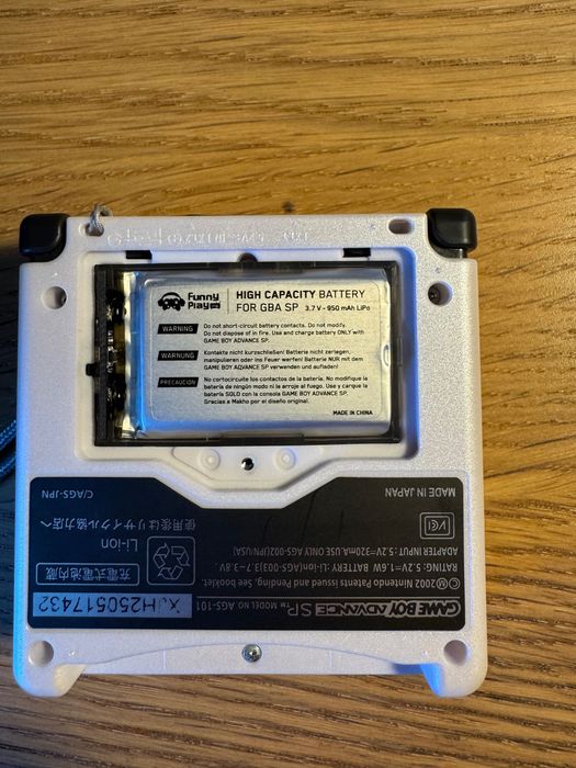 Consola Gameboy Advance SP
