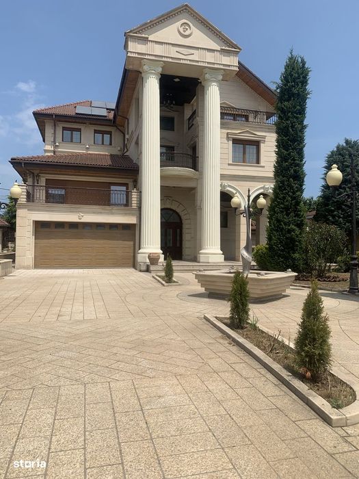 Primo-Vila D+P+1E+M-teren colț 1289mp piscină preț.2.500000 euro