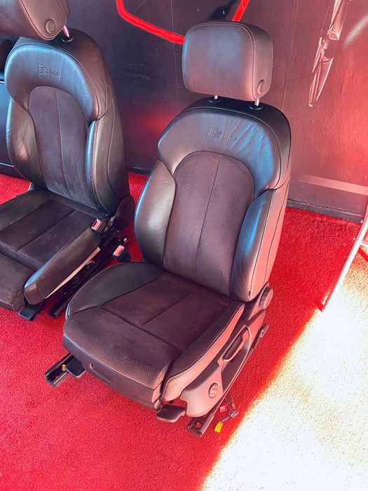 Предни седалки S-line алкантра  Audi A6, C7