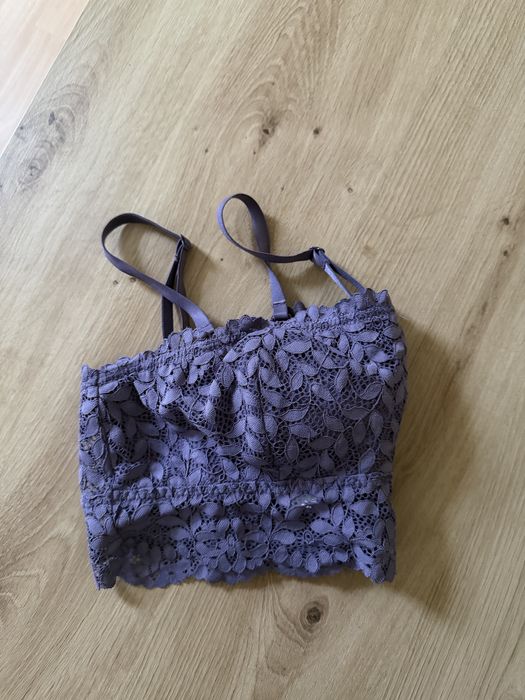 Bustiera din dantela mov Women Secret