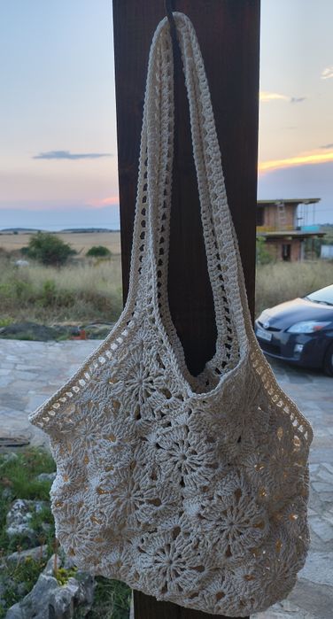 Ръчно плетена чанта