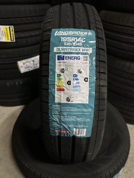 Нови летни бусови гуми LANDSPIDER 195R14C 106/104S 19514C