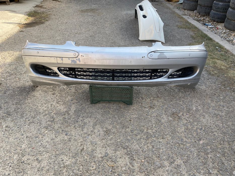 W 220 рестайлинг мерседес передний бампер