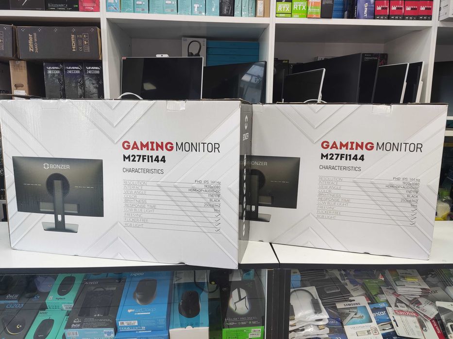 Монитор 27" 144Hz IPS FHD M27FI144 (HDMI+DP+AUDIO) НОВЫЙ