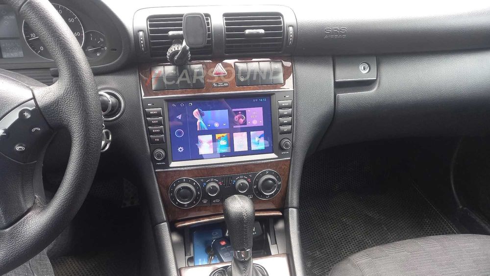 Mercedes W203 8" Мултимедия / Android 14 Мерцедес Ц C-Class Навигация