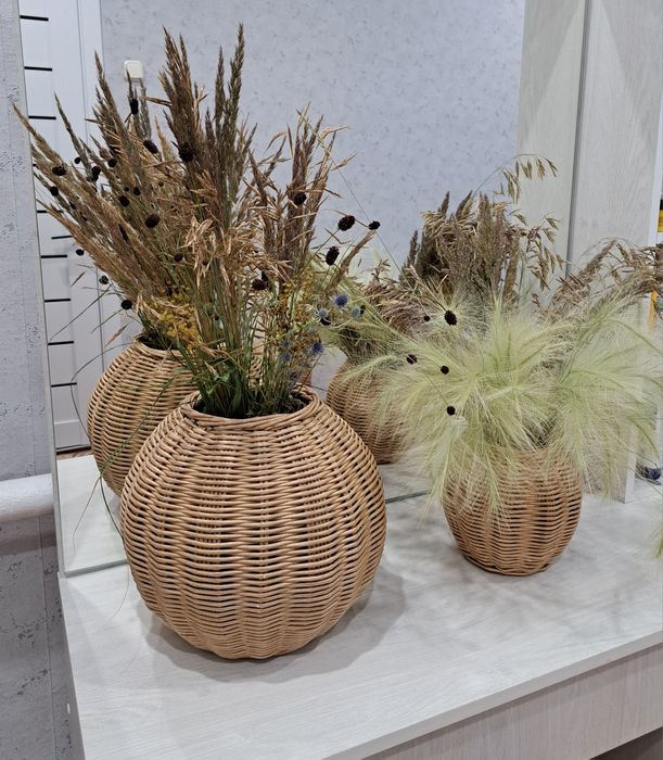 Ваза-шар из эколозы