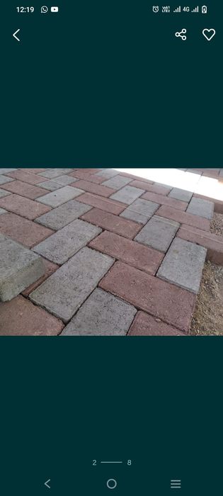 Укладка брусчатка