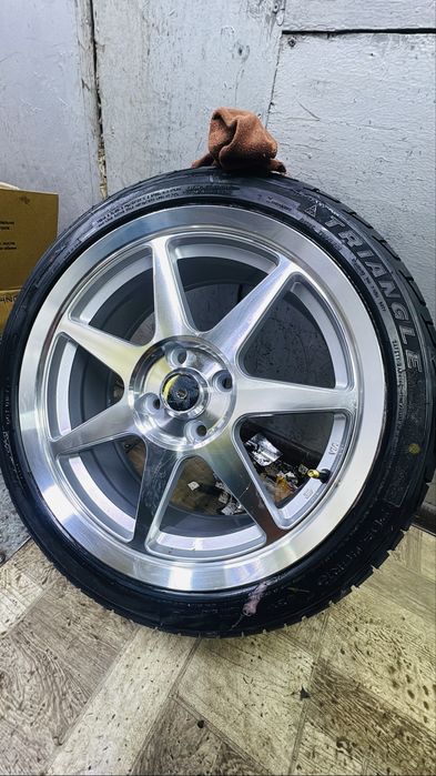 Продам диски с летней резиной новые