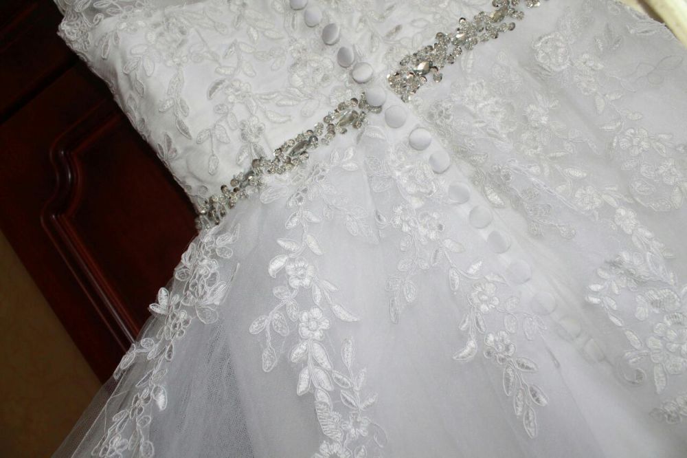 Новое свадебное платье