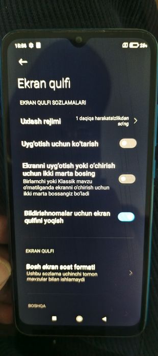 Telefon Redmi holati ideal