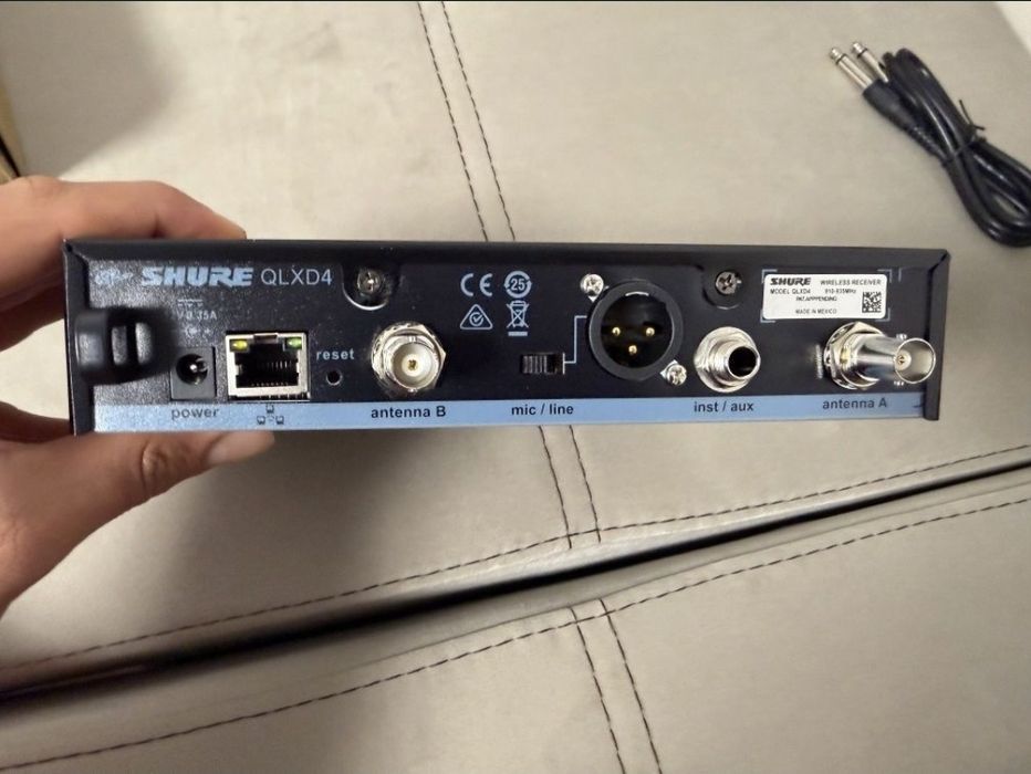 SHURE Microfon Wireless

Profesional UHF Shure QLXD

B58 900MHz