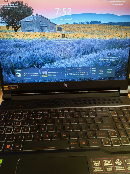 LaptopGaming ACER NitroV16,AMD Ryzen7 8845HS,RTX4060, garantie 08.2027