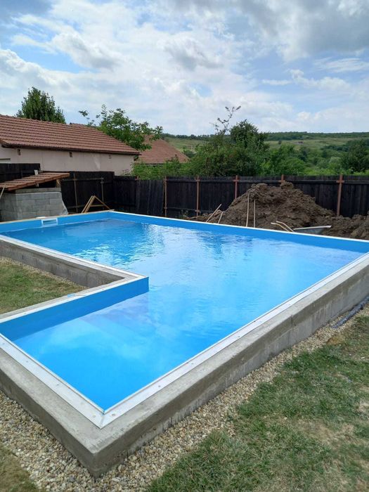 Piscine montaj liner,hidroizolați