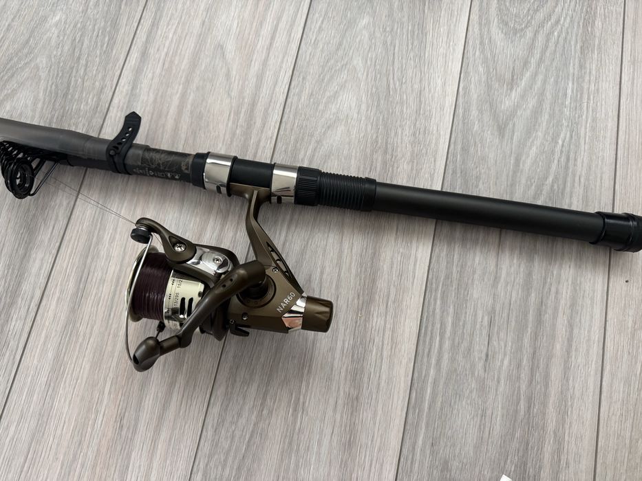 Lanseta Caperlan Resifight Compact cu mulineta 6000 noua schimb cu daiwa shimano sau okuma