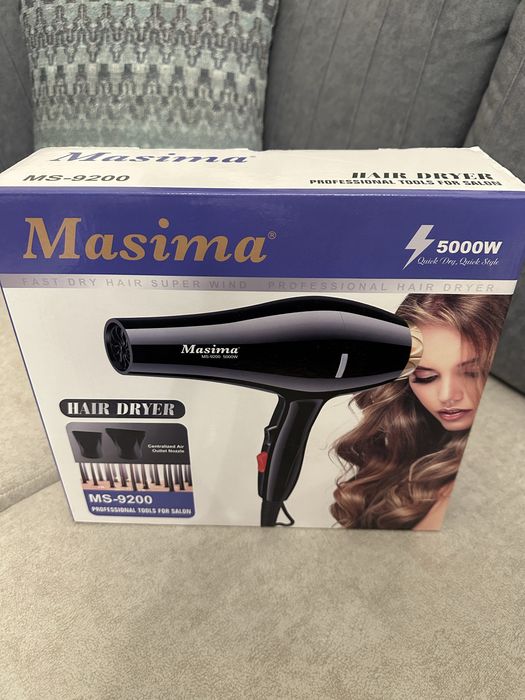 Фен Masima MS-9200 черный