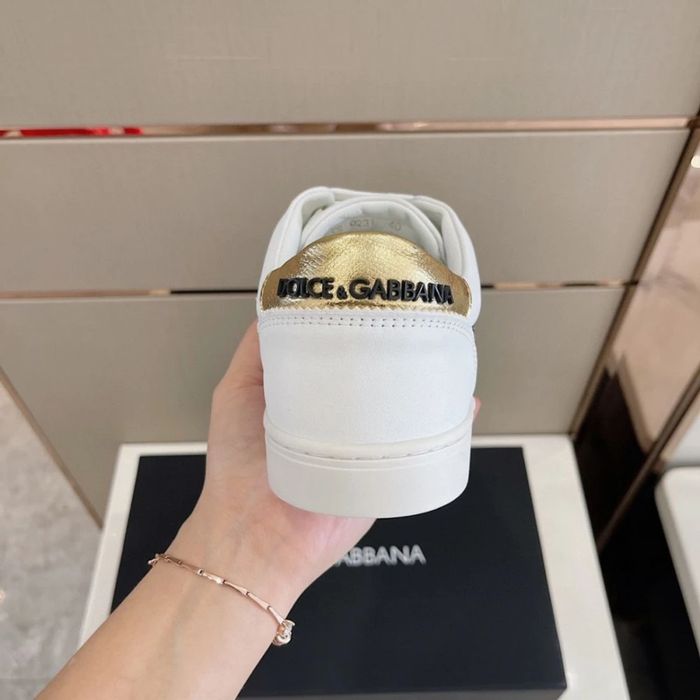 D&G Sneaker / White / Beige