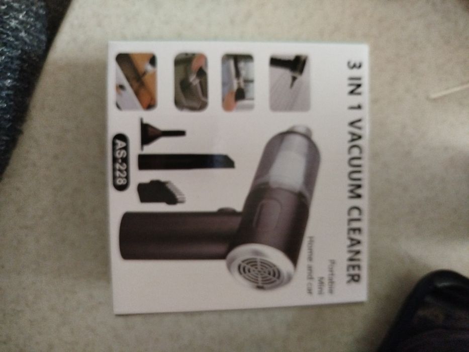 Mini aspirator portabil 3in 1