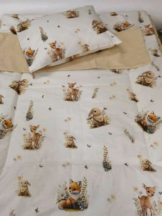 Комплект за количка 4 части летен с подложка непромокаема