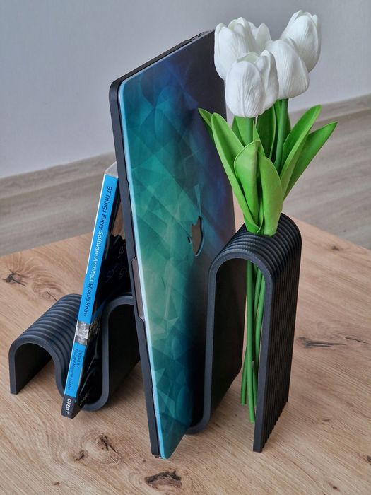 Suport Elegant pentru Flori și Cărți - Design Modern și Versatil