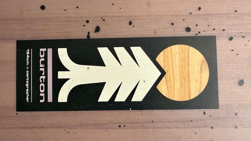 Placă Burton Cartographer 154 cm