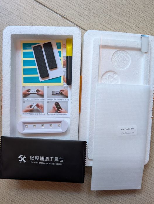 Закалено темперирано стъкло UV протектор за Google Pixel 7 Pro
