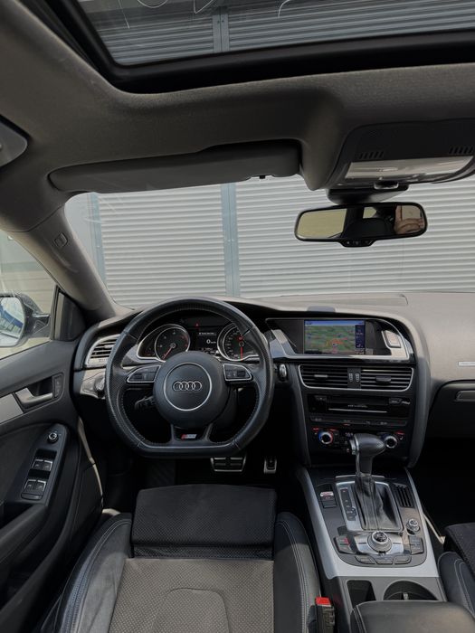 Audi A5 Competition • Quattro • Distronic • Trapă • alb perlat • 2.0 TDi - 190 CP • 06.2015