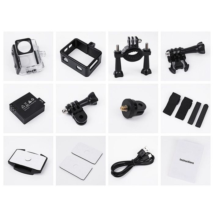 Екшън камера Hoco DV103 с двоен екран