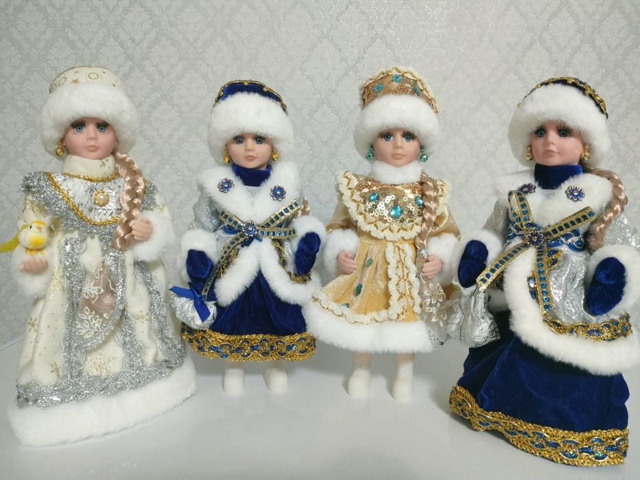 Кукла Снегурочка под ёлку