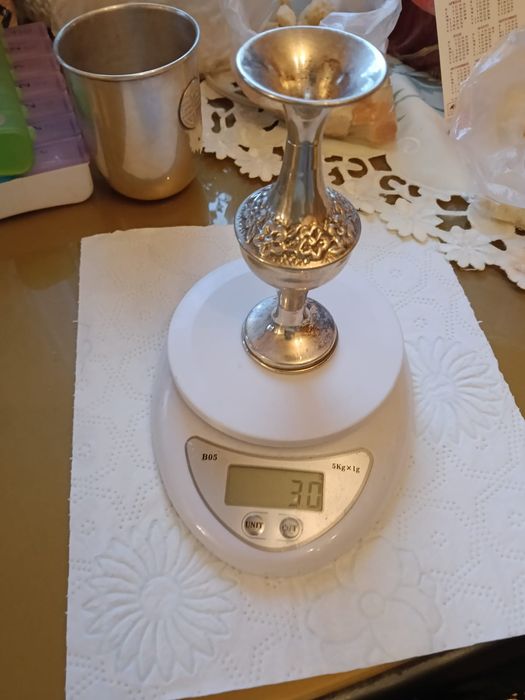 Vase argint  masiv 800