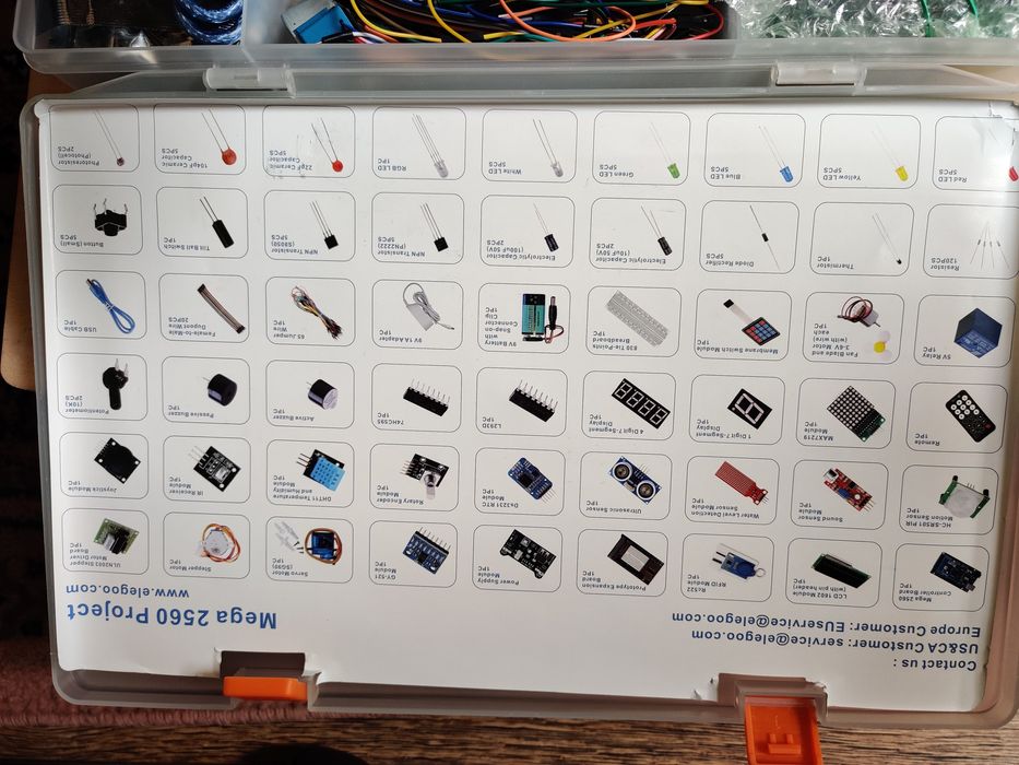 Elegoo kit Arduino Uno R3  ETTI proiecte UTCN